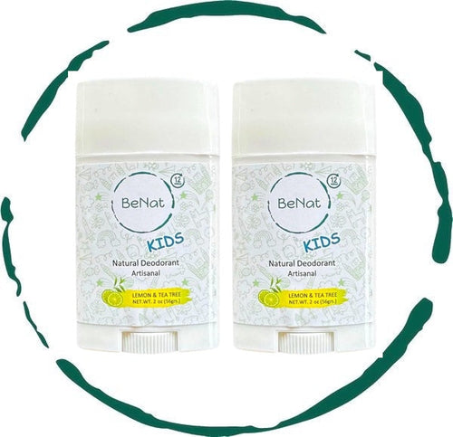 2-Pack all-Natural Deodorants for Kids & Teens-0