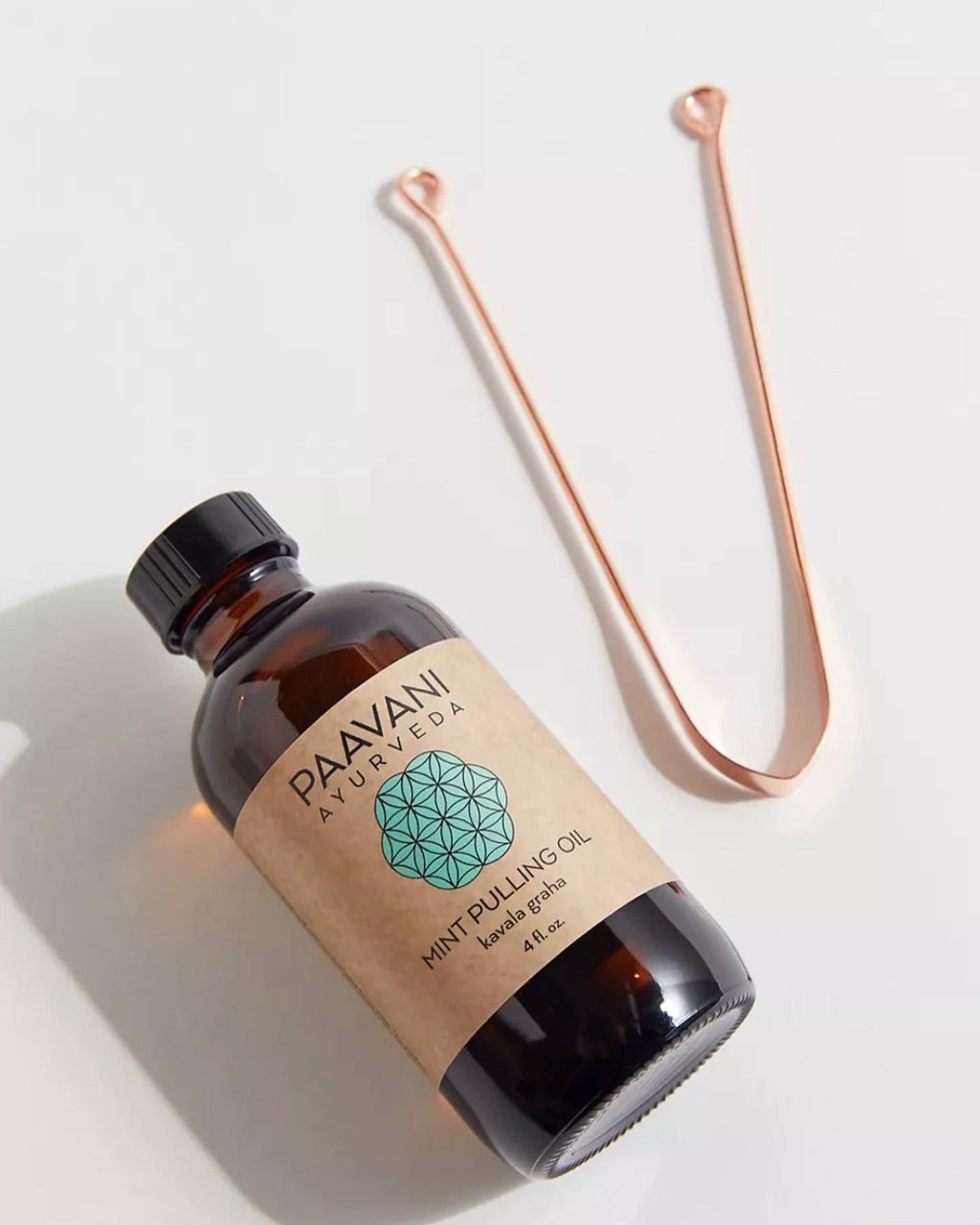 Mint Oral Care Ritual | Ayurvedic Oil Pulling & Tongue Cleaning-3