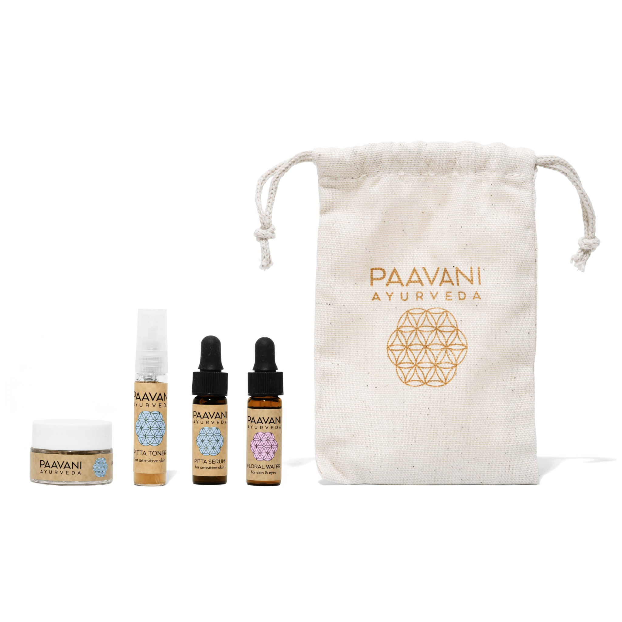 Sample Size Ayurvedic Skincare Kits | Mini Trial Sets for All Skin Types-1