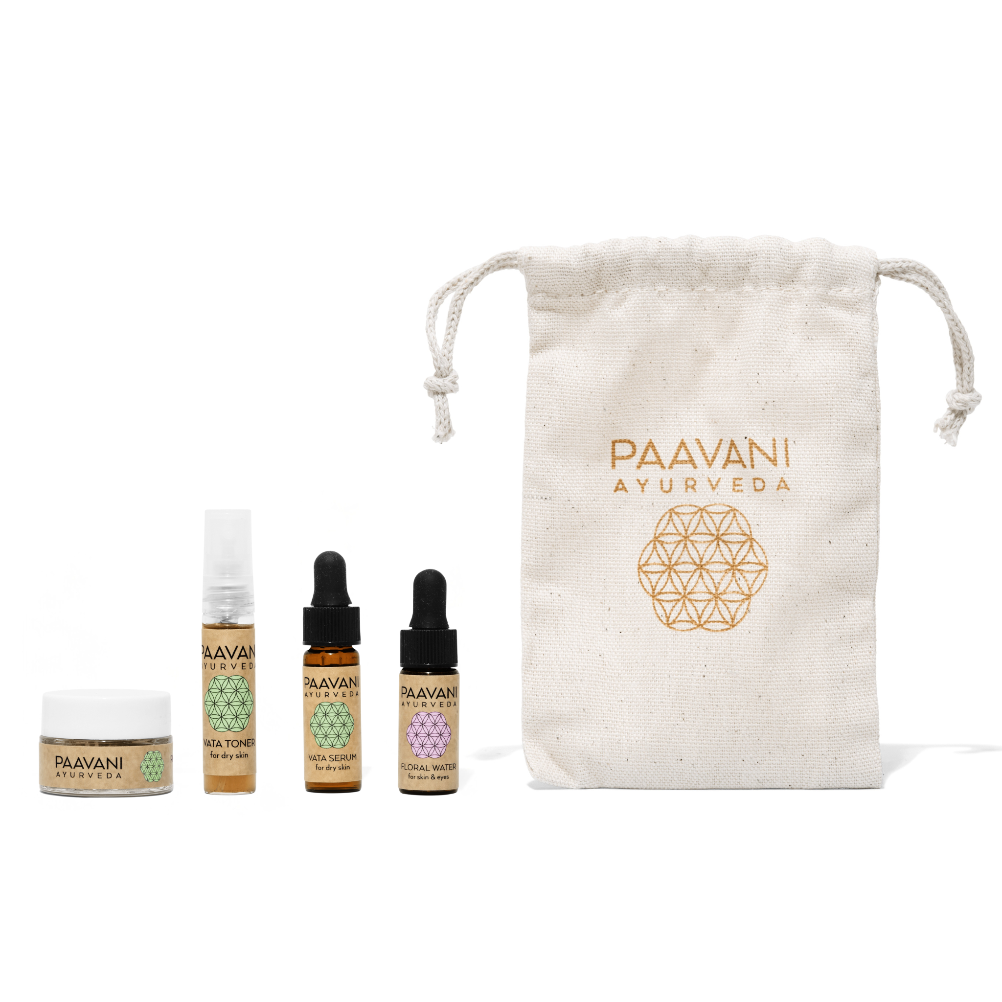 Sample Size Ayurvedic Skincare Kits | Mini Trial Sets for All Skin Types-0