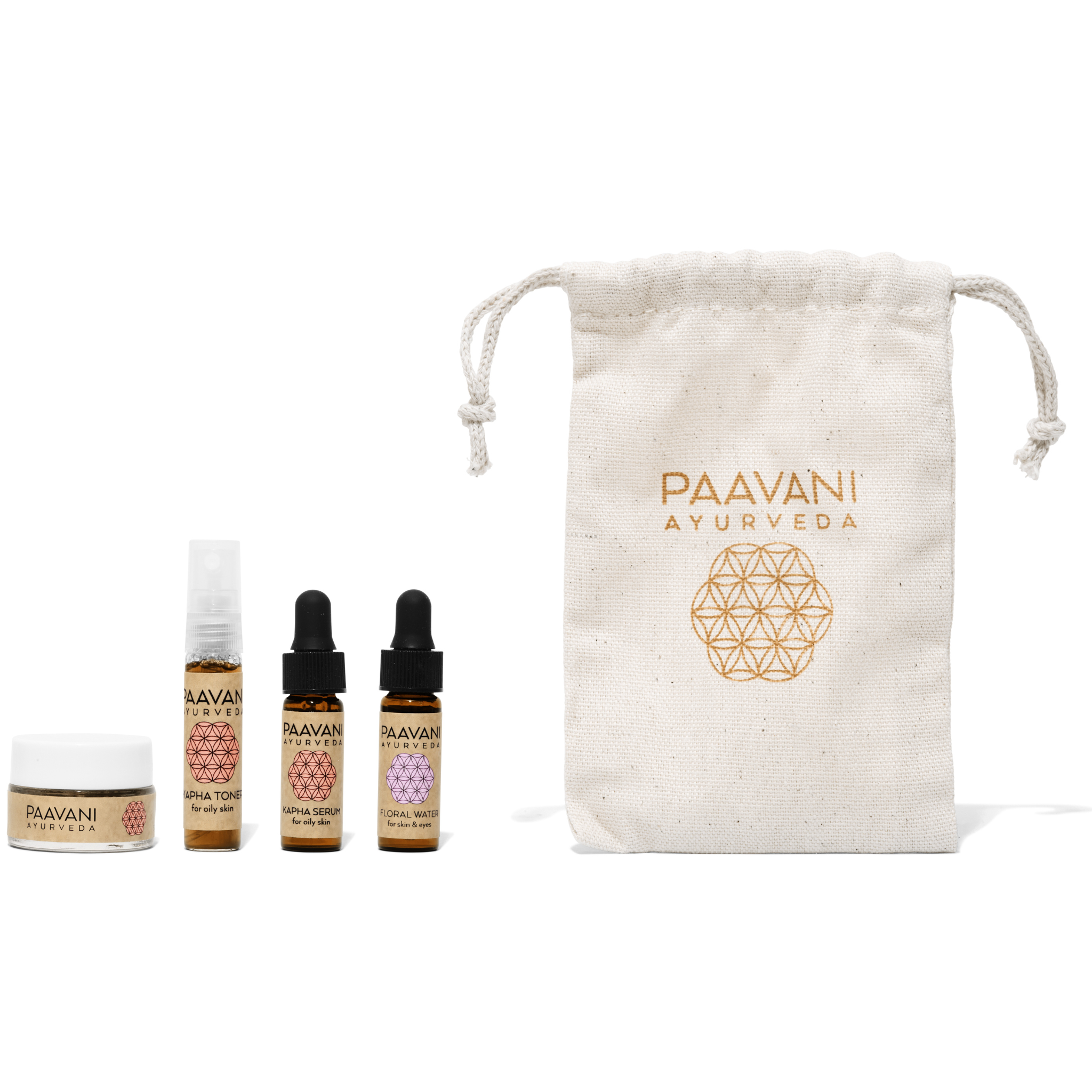Sample Size Ayurvedic Skincare Kits | Mini Trial Sets for All Skin Types-2