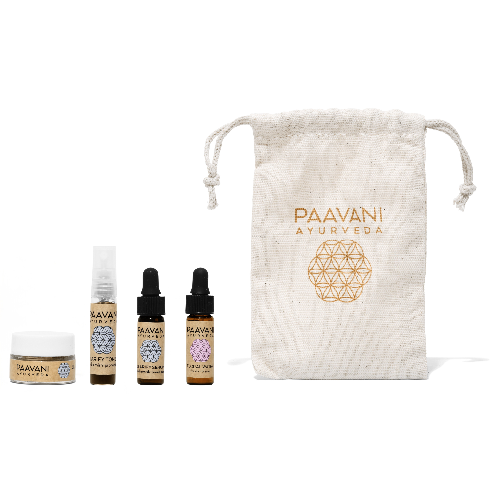 Sample Size Ayurvedic Skincare Kits | Mini Trial Sets for All Skin Types-4