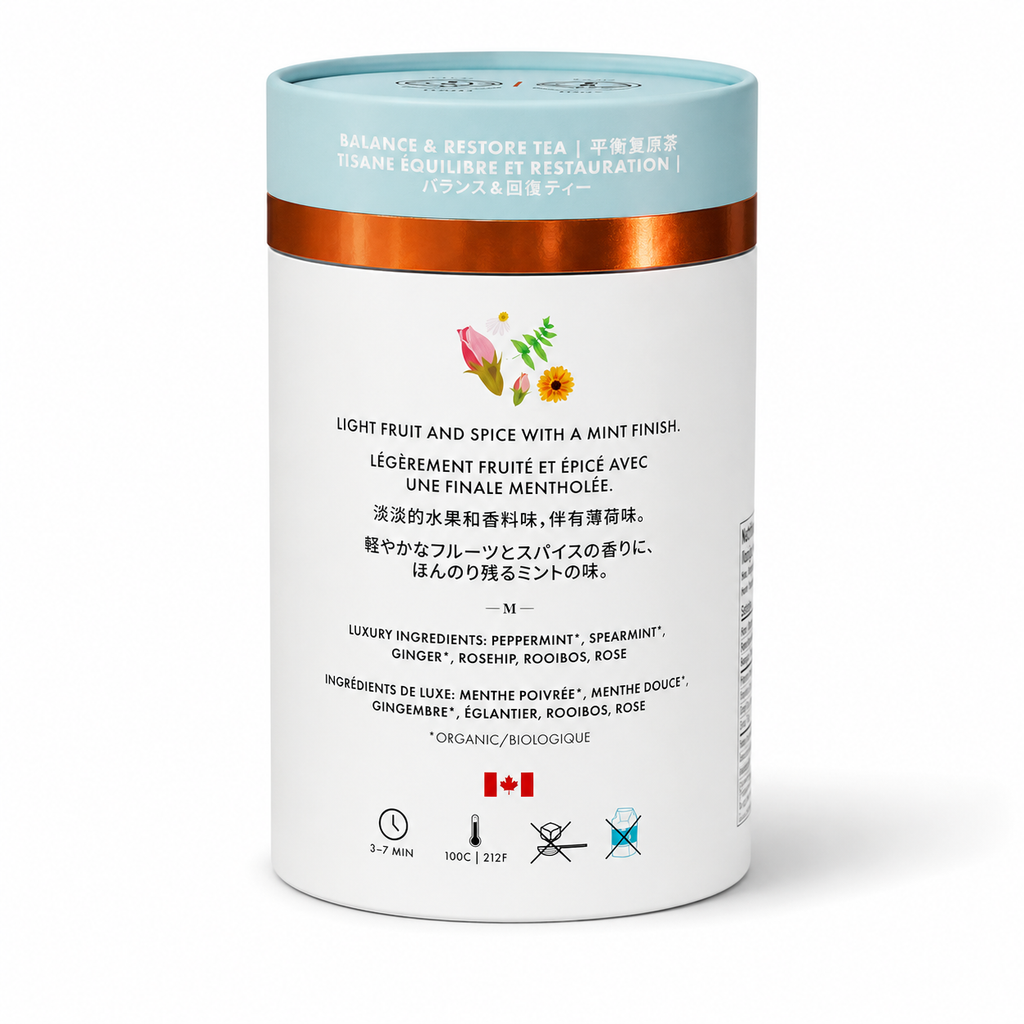 Balance & Restore Luxury Herbal Tea | Organic | 24ct