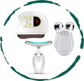 Lift, Sculpt & Glow Toolkit -Set of 3 LED Therapy, Electric Gua Sha & Microcurrent Toning Device for Radiant Skin-0