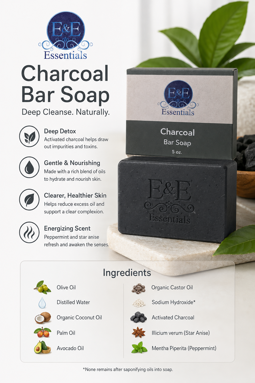 Charcoal Bar Soap-1