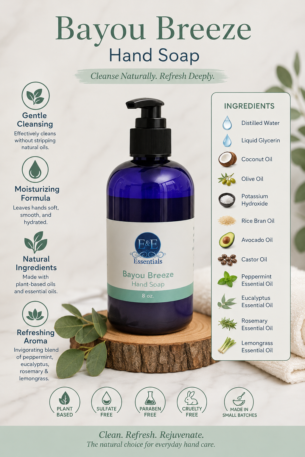 Bayou Breeze Hand Soap-1