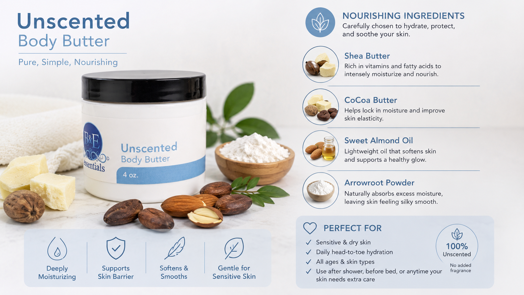 Unscented Body Butter-1