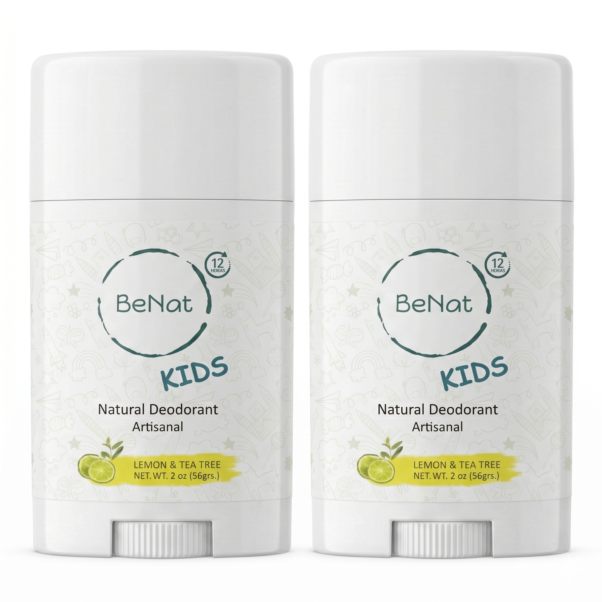 2-Pack all-Natural Deodorants for Kids & Teens-5
