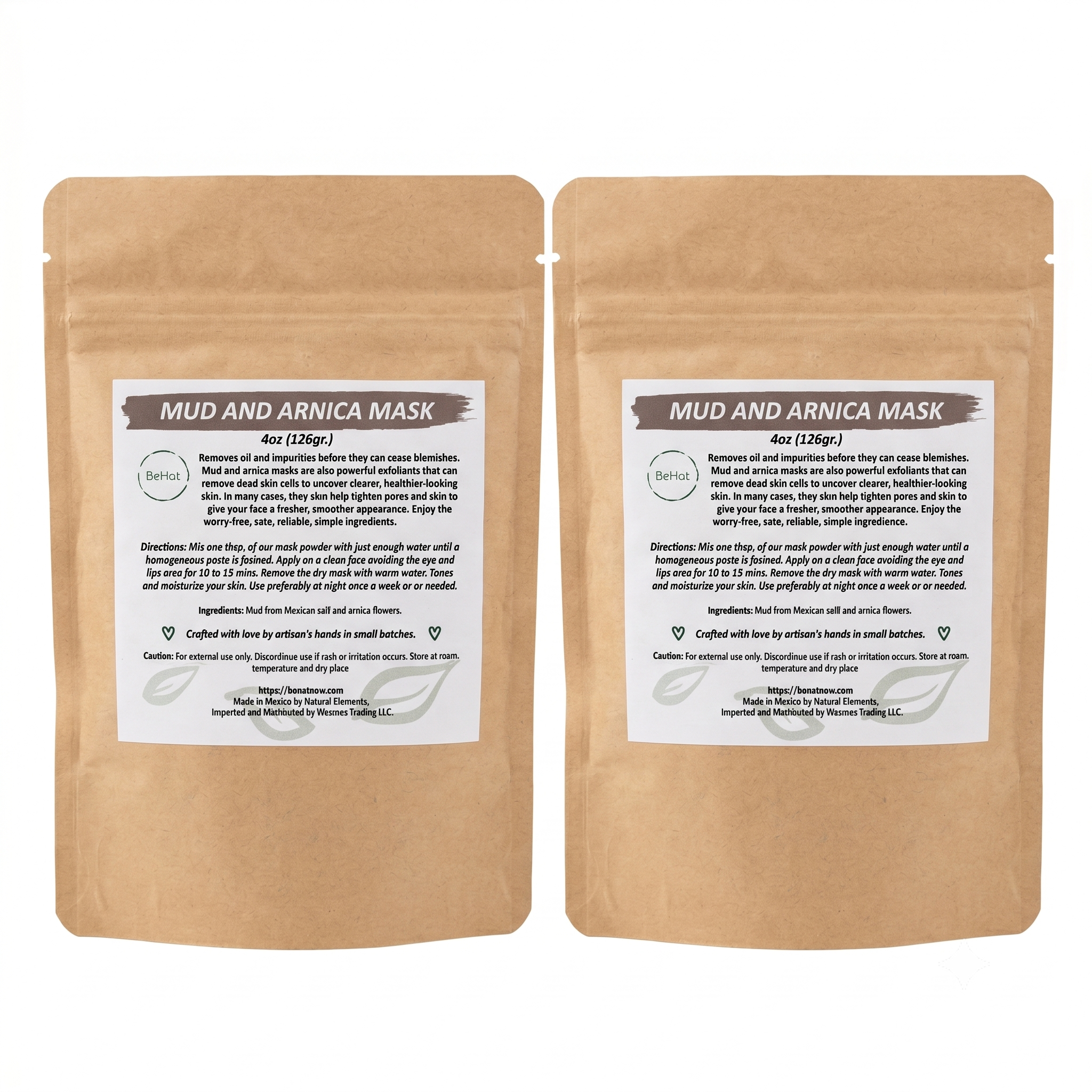 2-pack Mud & Arnica Facial Mask-0