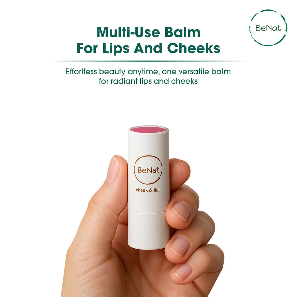 Lip & Cheek Bloom. 2 in 1 Natural Lipstick for Vibrant Color.-1