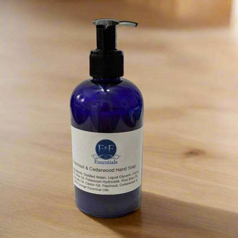 Patchouli & Cedarwood Liquid Hand Soap-3