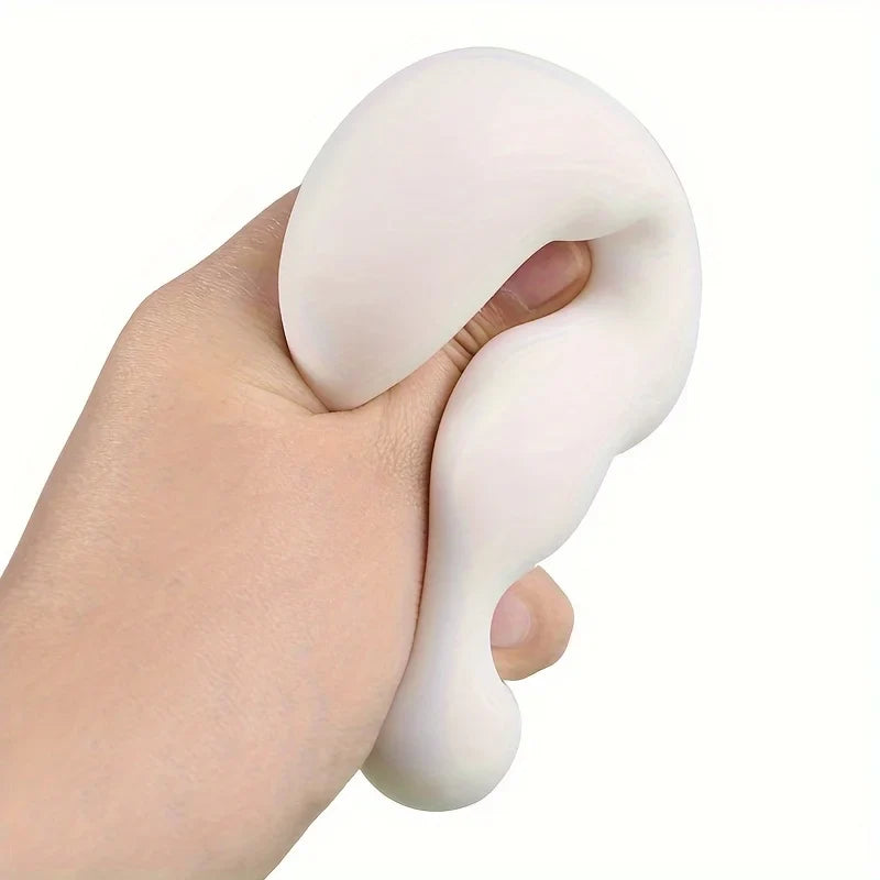 Squishy Tofu Stress Balls for Anxiety Relief
