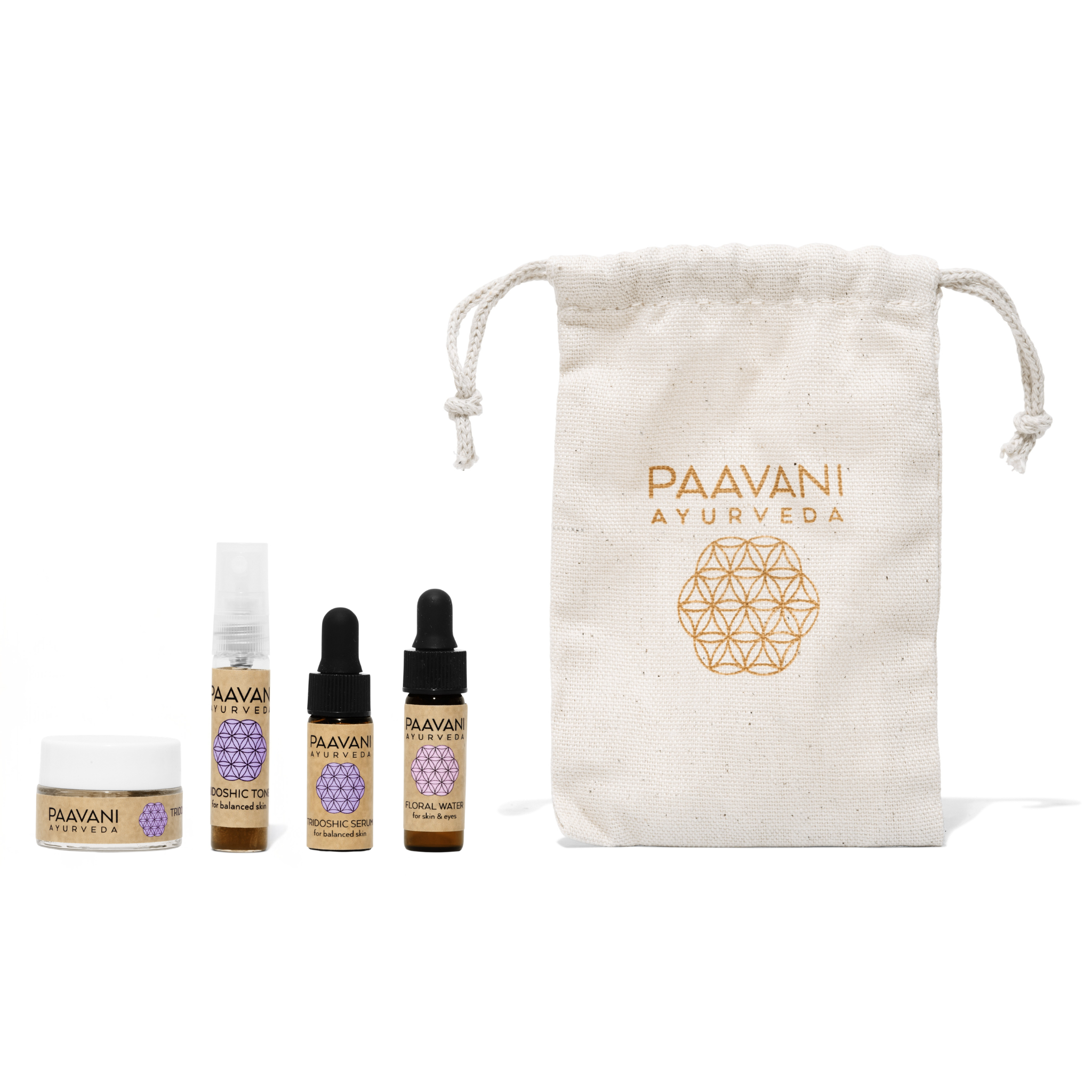 Sample Size Ayurvedic Skincare Kits | Mini Trial Sets for All Skin Types-3