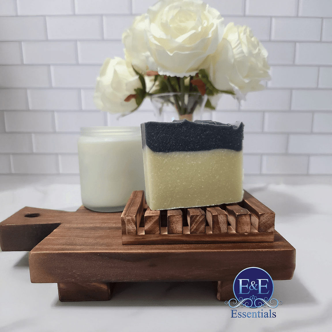 Charcoal & Sea Clay Bar Soap-3
