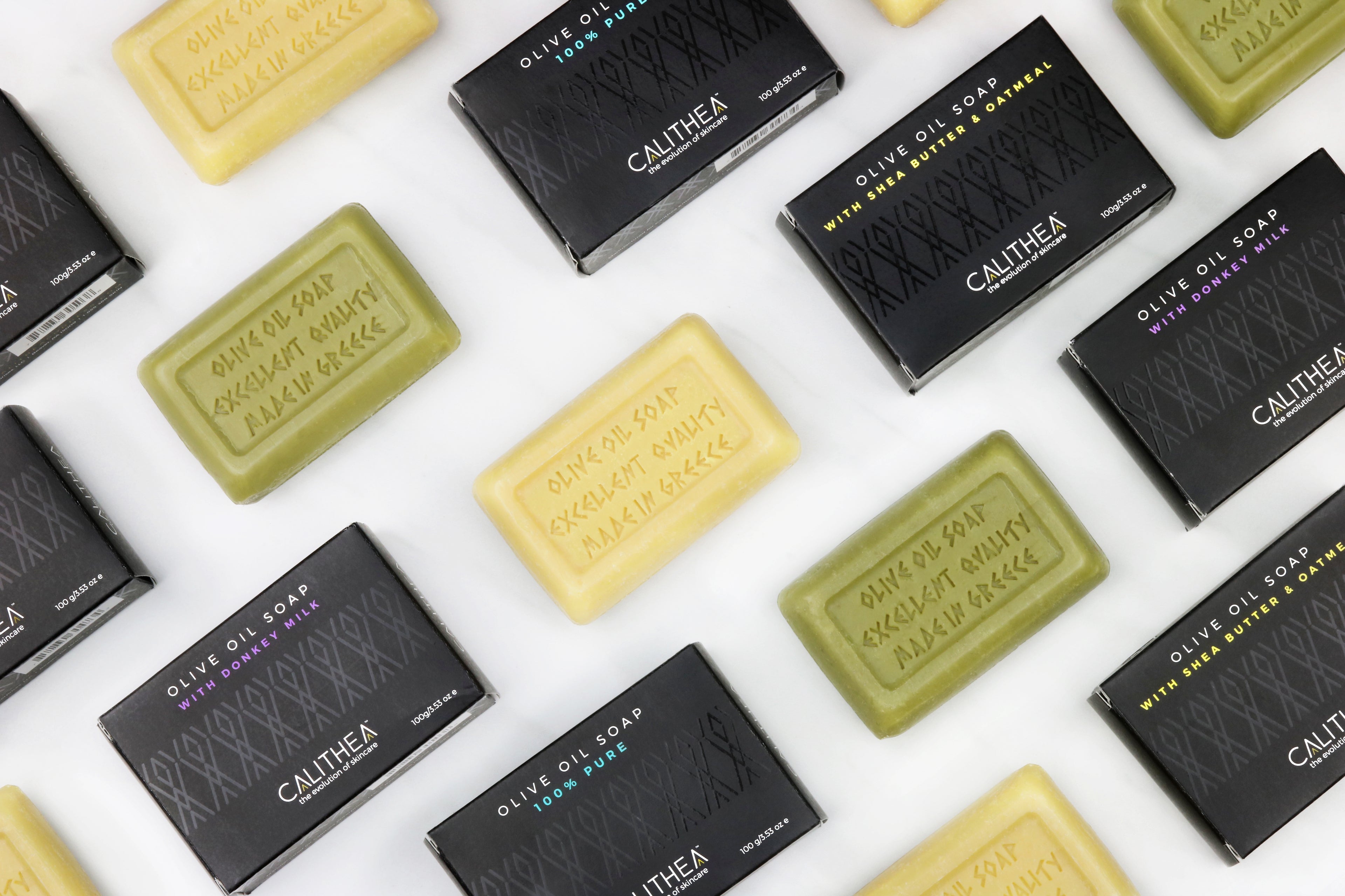 3 Pack 100% NATURAL OLIVE OIL SOAP